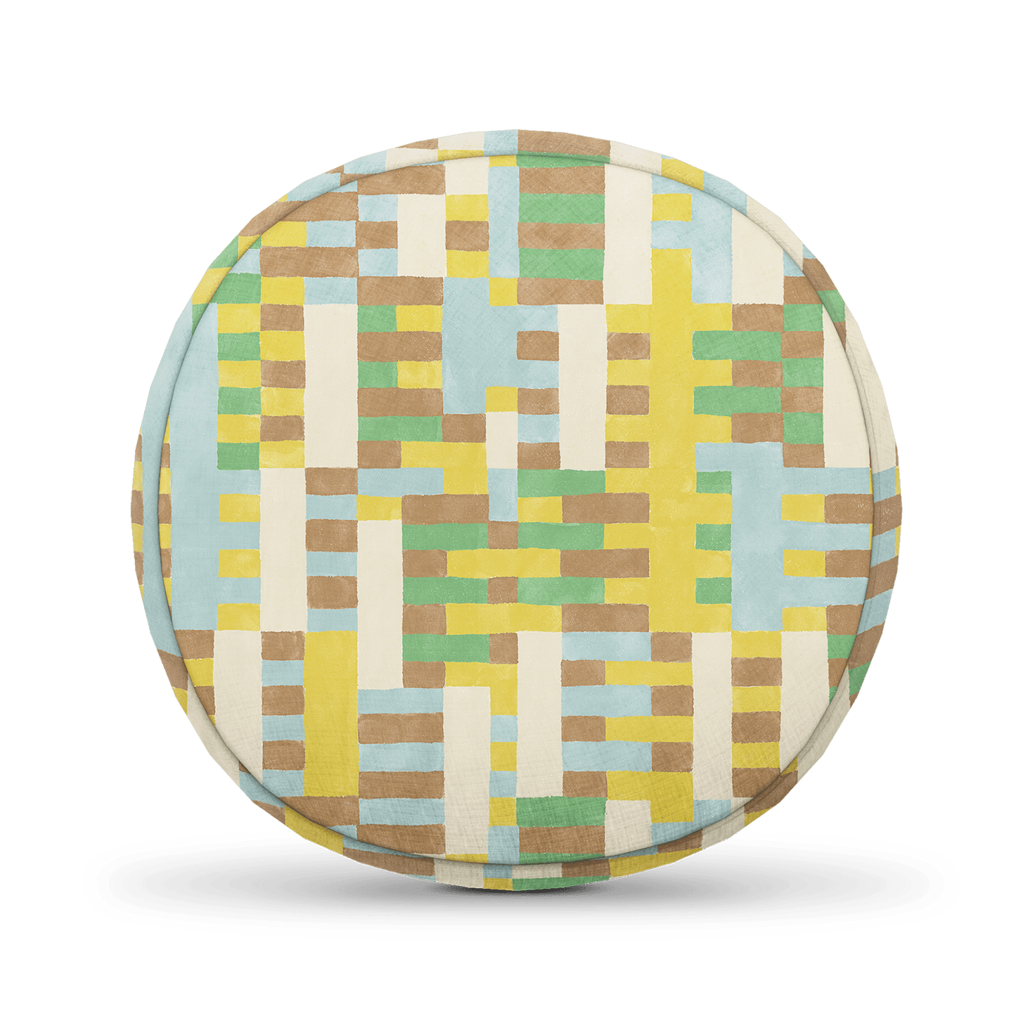 Gridlock Pillow - Jade & Citrine - Shop House of Nomad