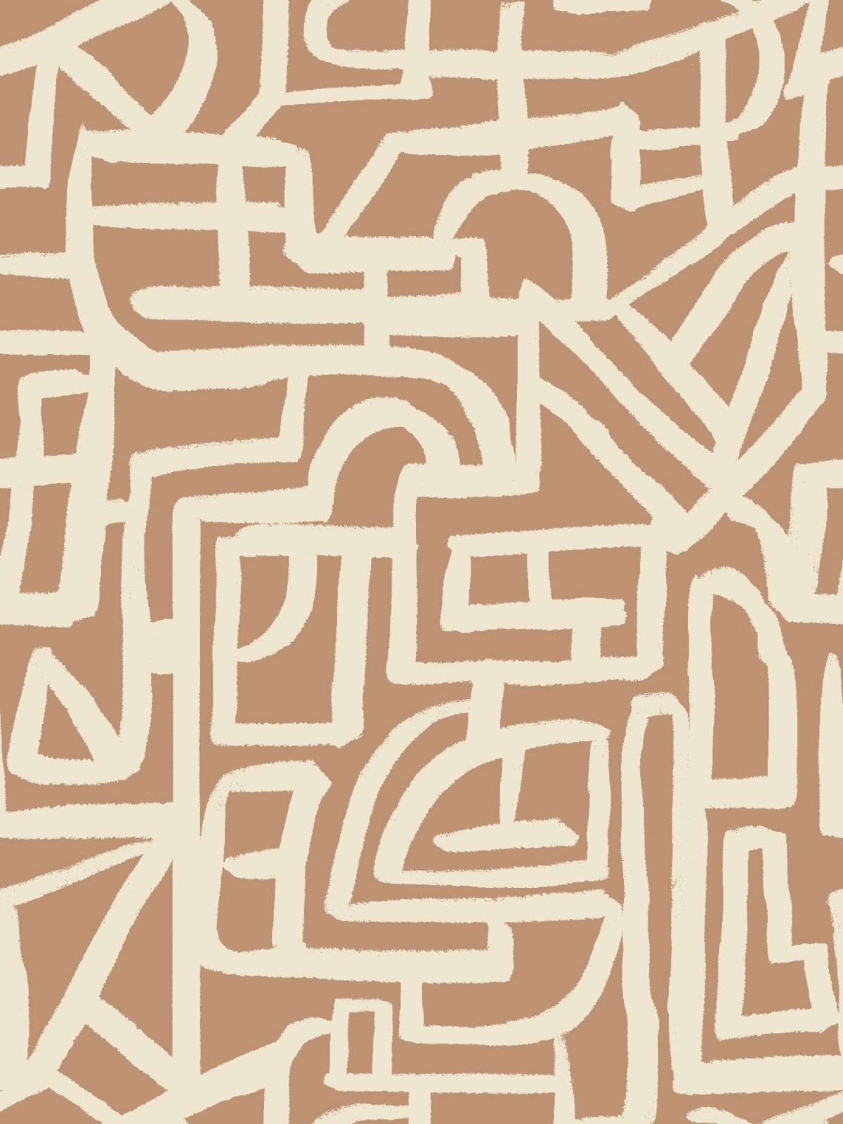 Jet Lag Fabric by the Yard - Terracotta - Shop House of Nomad
