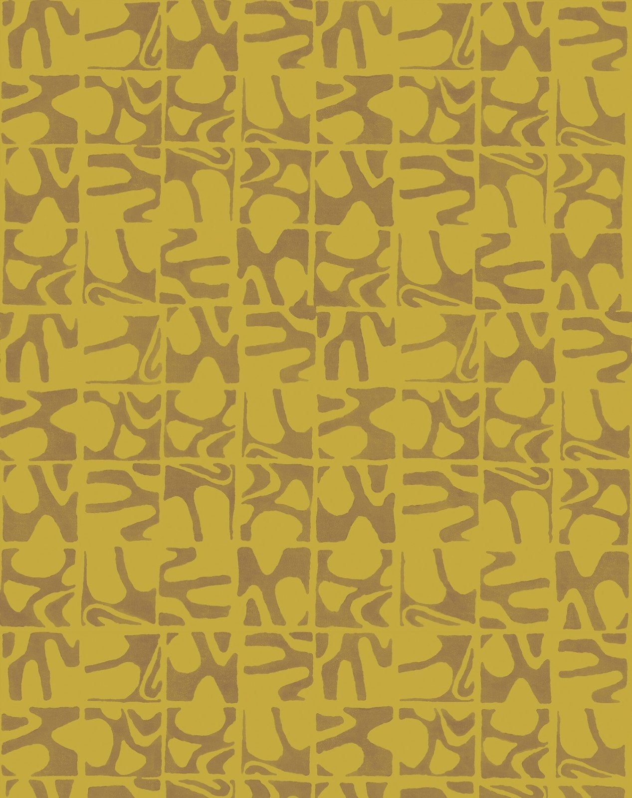 Medina Maze - Citrine & Saddle Brown - Shop House of Nomad