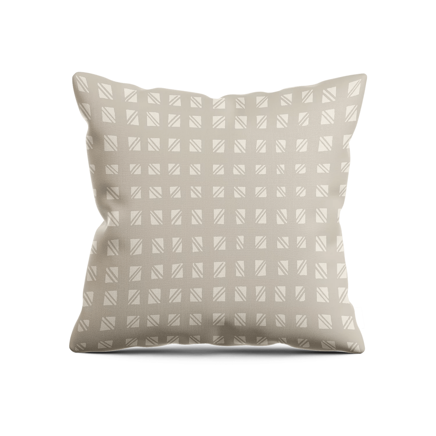 Checked Out Pillow - Natural - Shop House of Nomad