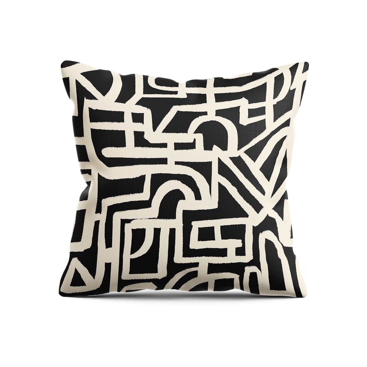 Jet Lag Pillow - Black & White - Shop House of Nomad