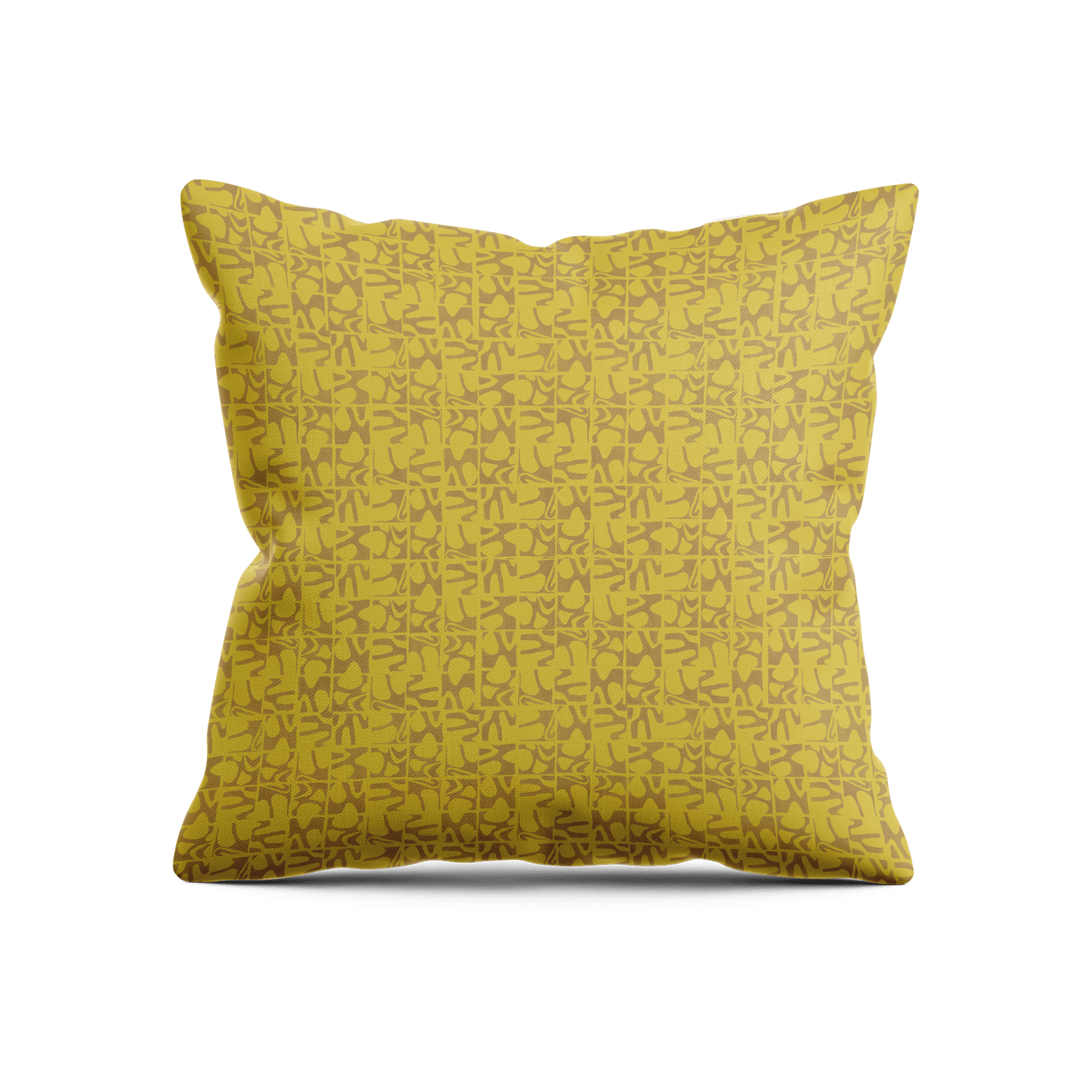 Medina Maze Pillow - Citrine & Saddle Brown - Shop House of Nomad