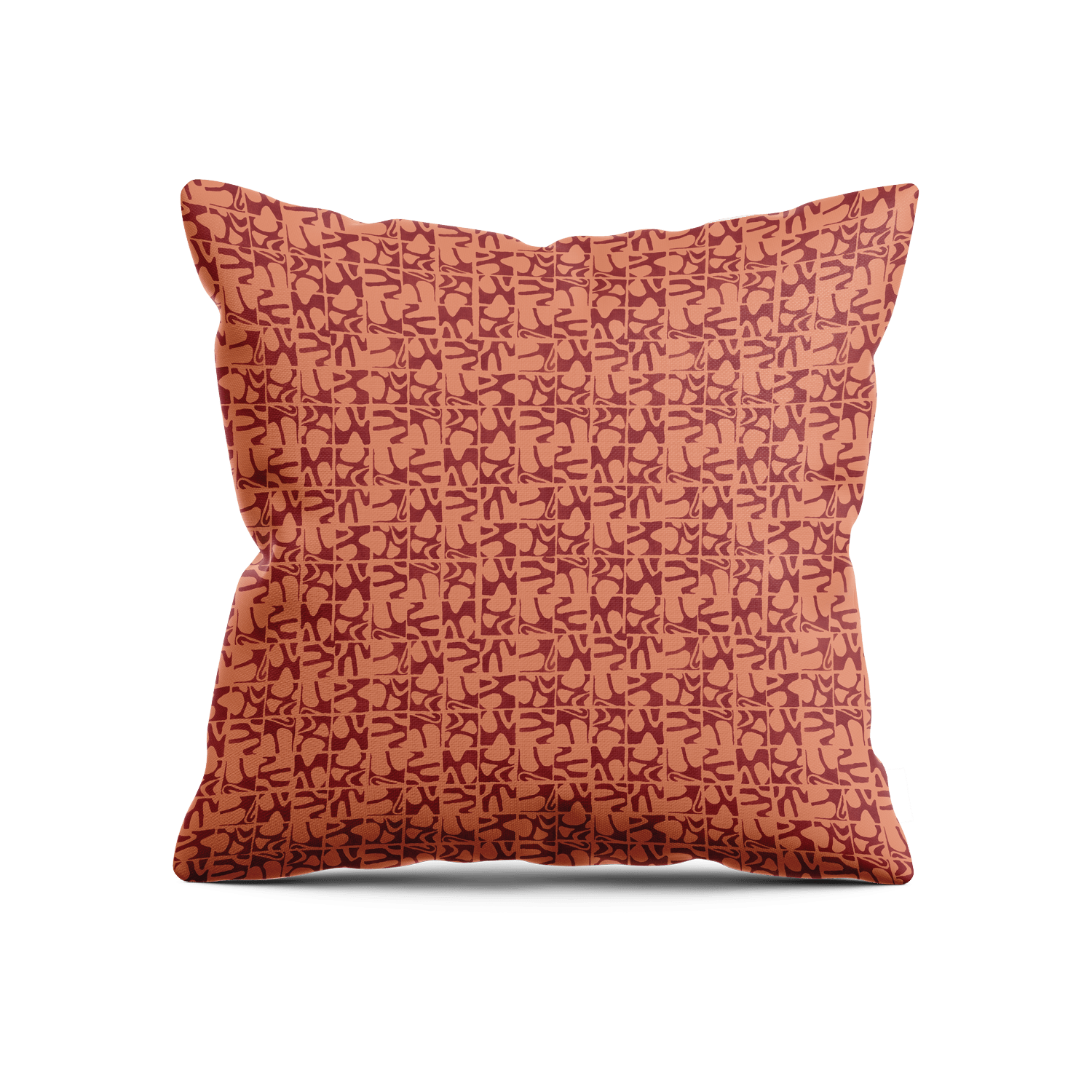 Medina Maze Pillow - Sunbaked & Cabernet - Shop House of Nomad