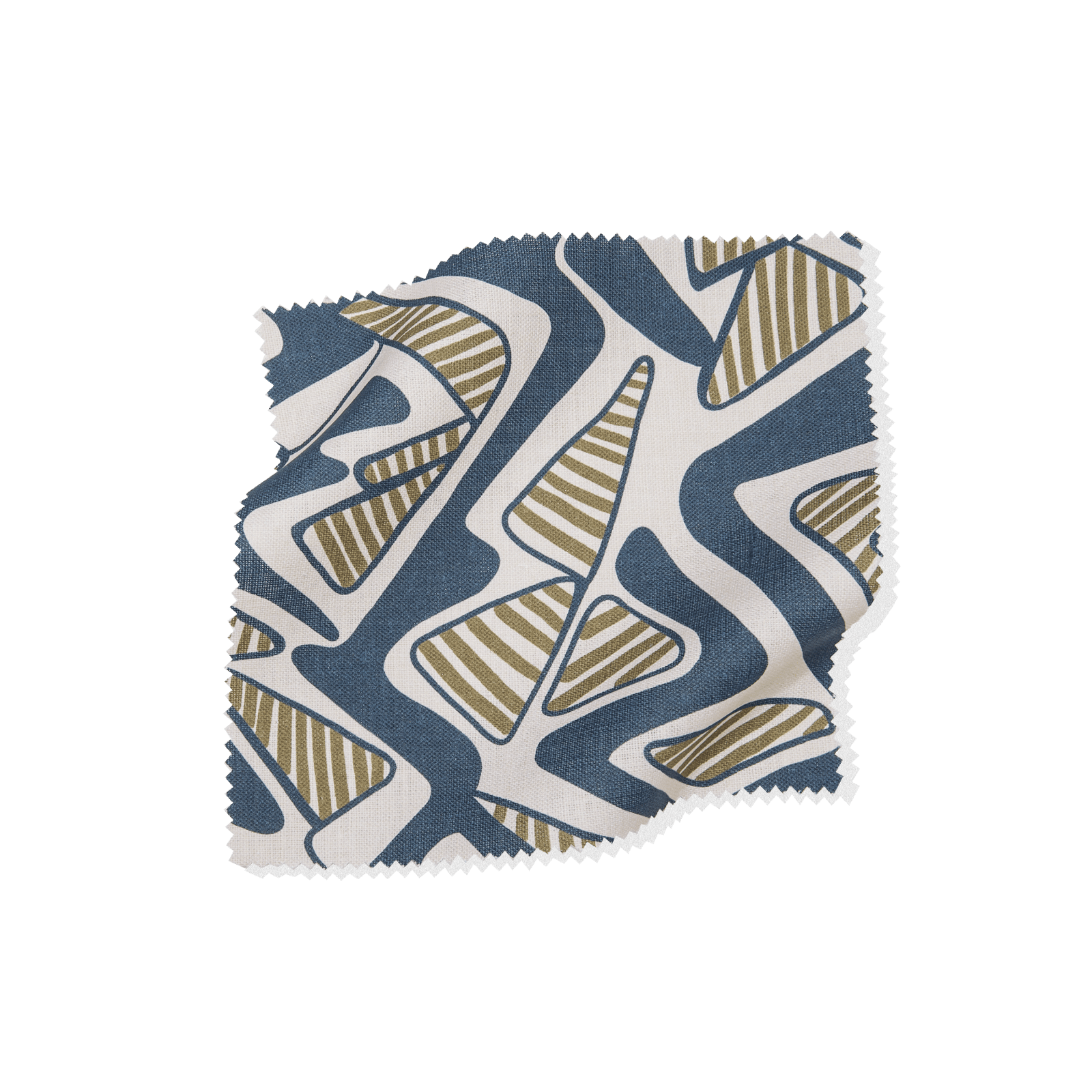 Round Trip Fabric by the Yard - Teal & Olive - Shop House of Nomad