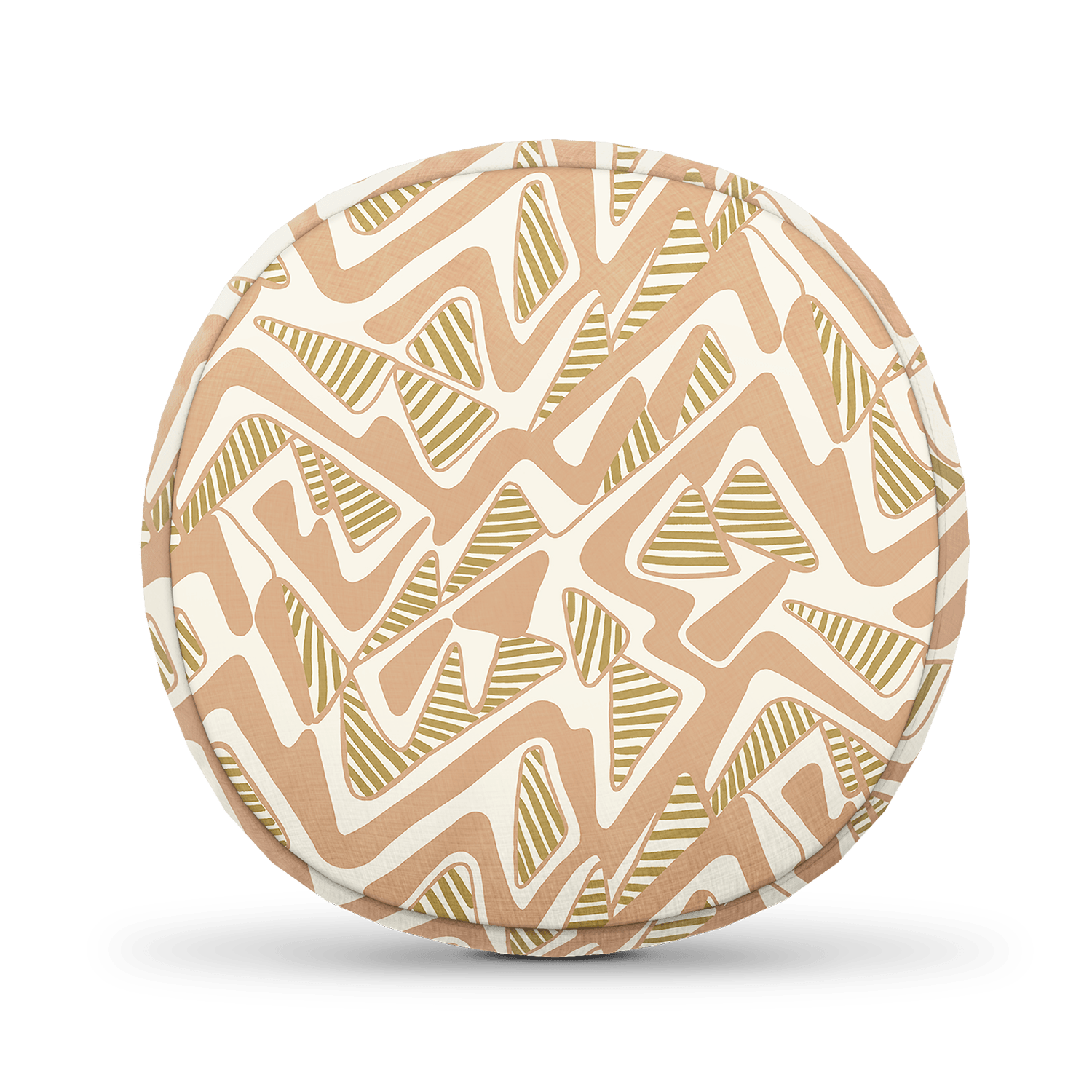 Round Trip Pillow - Terracotta & Ochre - Shop House of Nomad