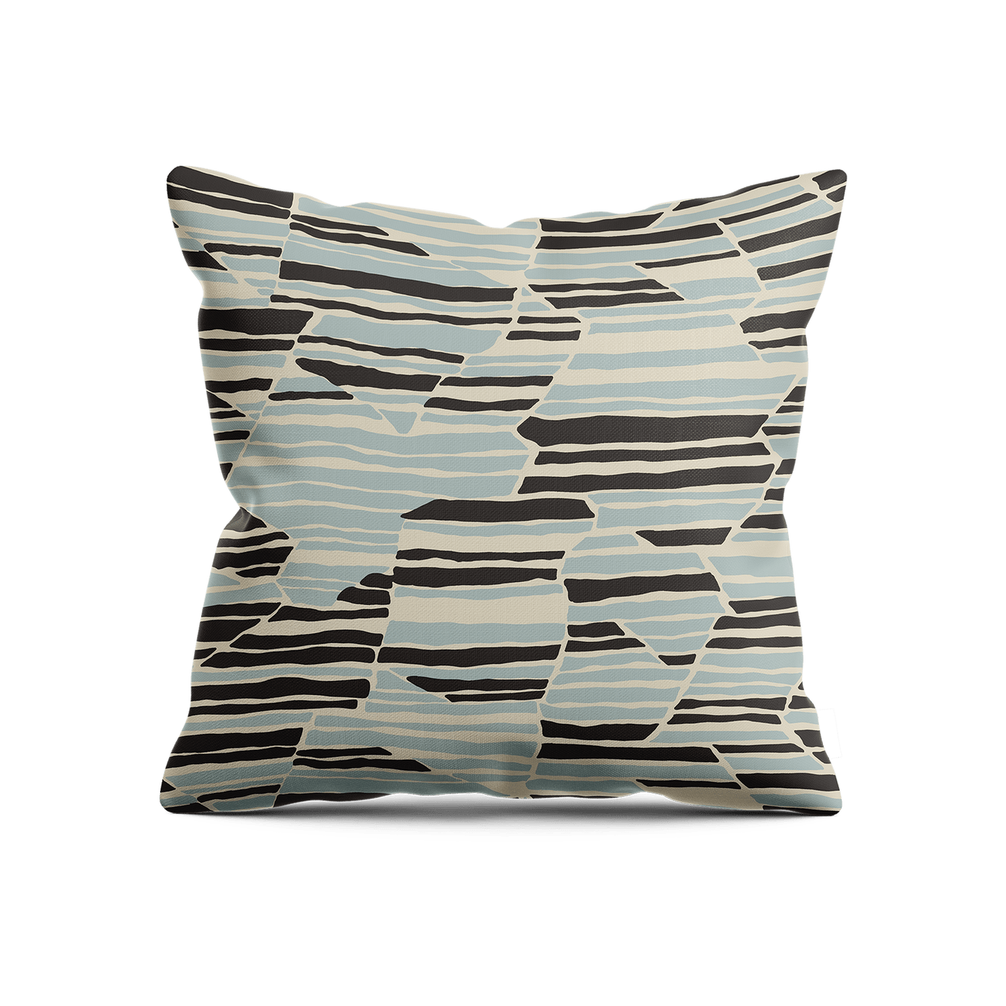 Topo Pillow - Surf & Black - Shop House of Nomad